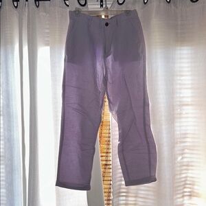 GAP Lavender Straight Leg Pants